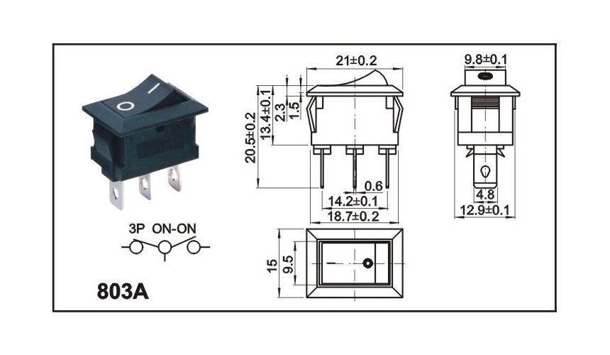 誠(chéng)思生產(chǎn)銷售803A船型開(kāi)關(guān),803A翹板開(kāi)關(guān),兩檔三檔帶燈翹板船型開(kāi)關(guān)
